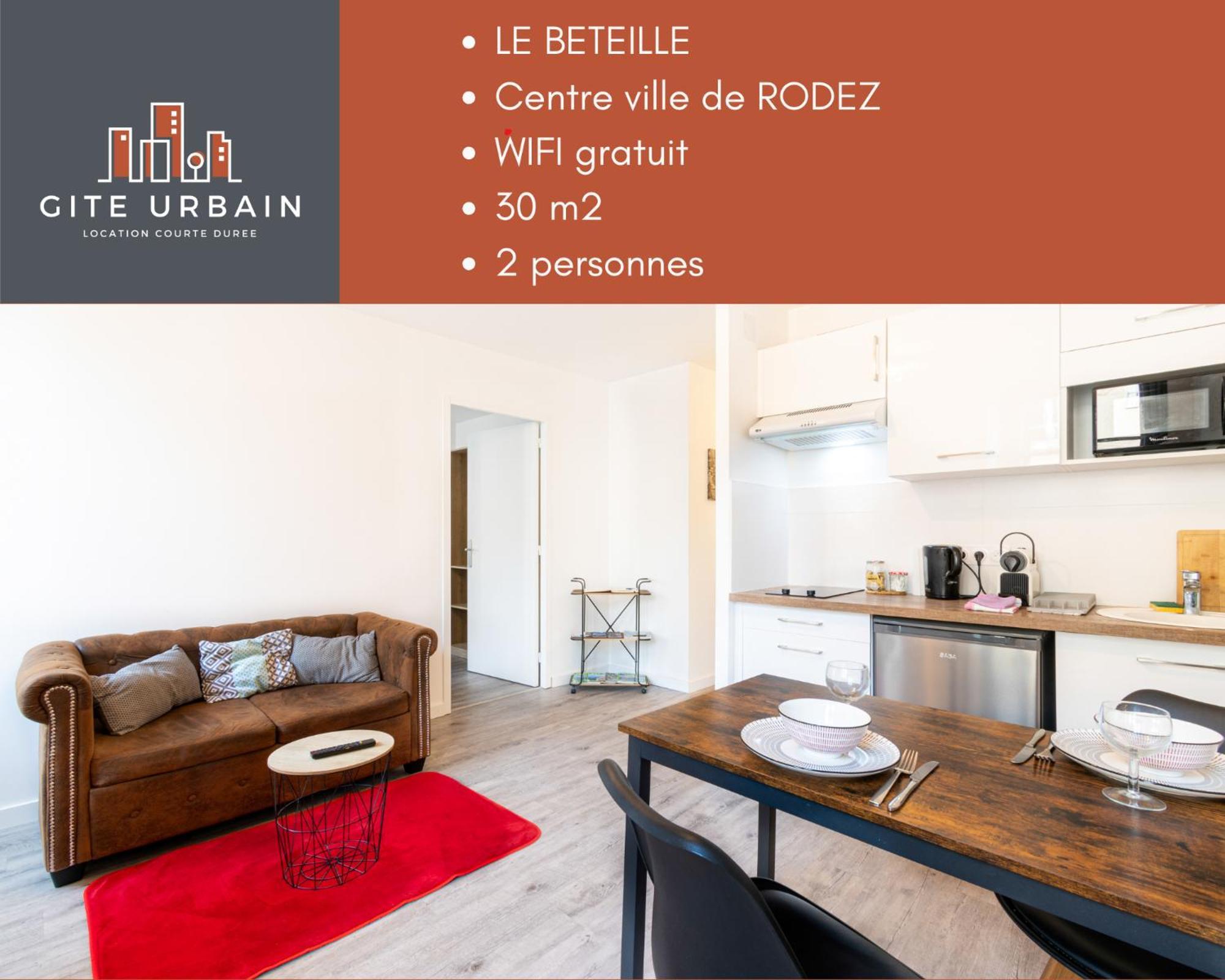 Apartamento Le Beteille Rodez Exterior foto